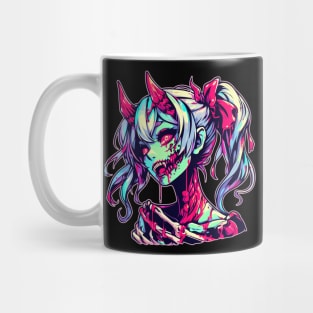 zombie-oni cheerleader Mug